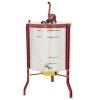 Miodarka diagonalna 4-ramkowa, ramka uniwersalna, Ø600mm, ręczno-elekt. 12V/230V - CLASSIC